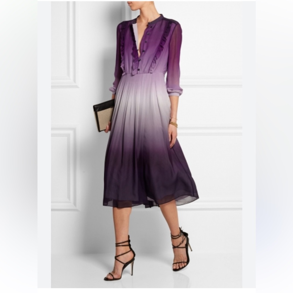 Burberry ombré dress